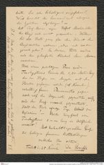 Nachlass Franz Steindachner, Brief von Eduard Graeffe an Franz Steindachner (25.11.189?), Inv.Nr. 173.14, Seite 2